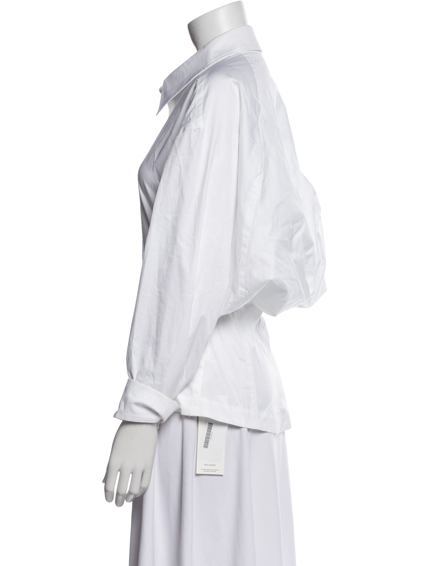 Dorothee Schumacher Three-Quarter Sleeve Button-Up Top