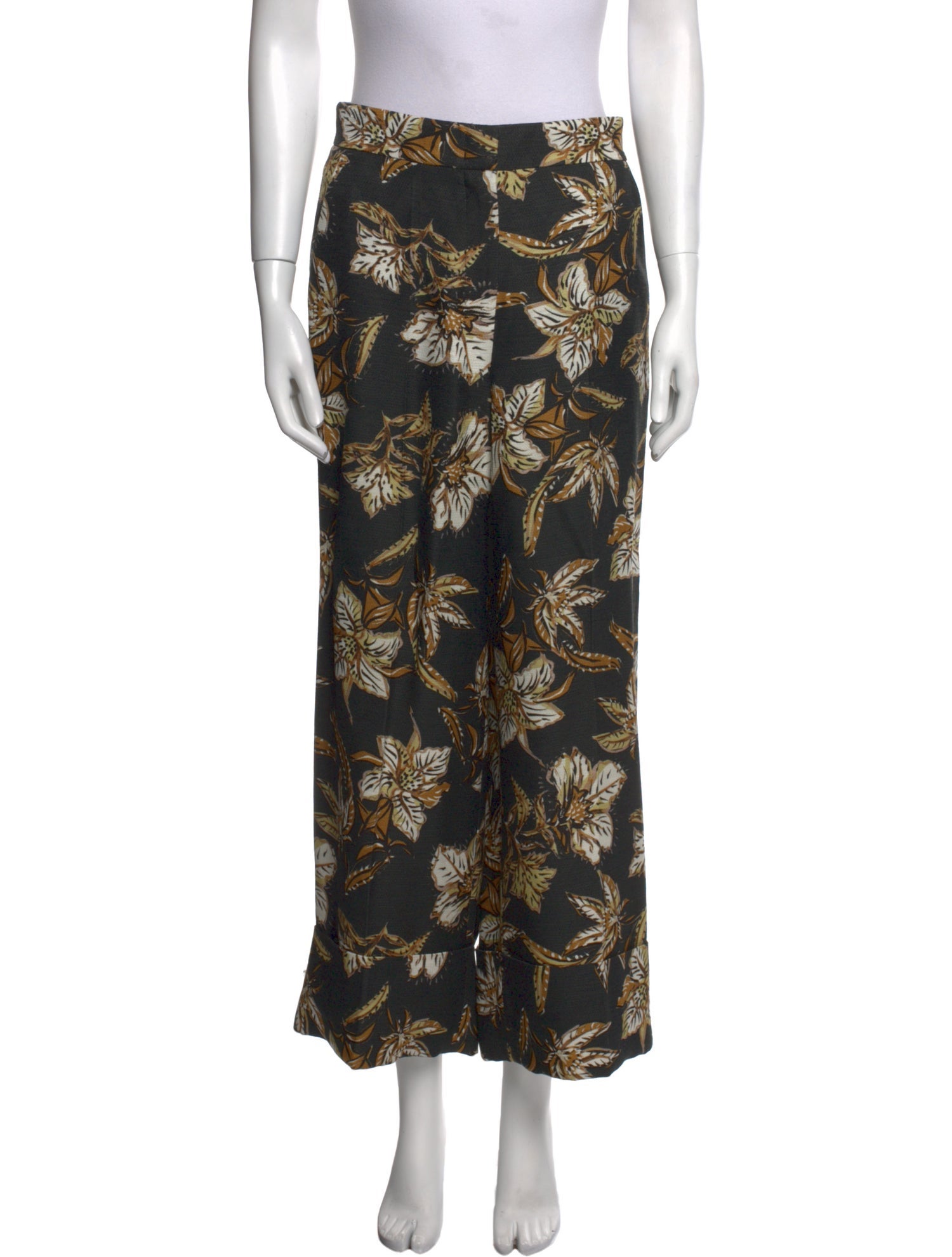 Dorothee Schumacher Floral Print Wide Leg Pants
