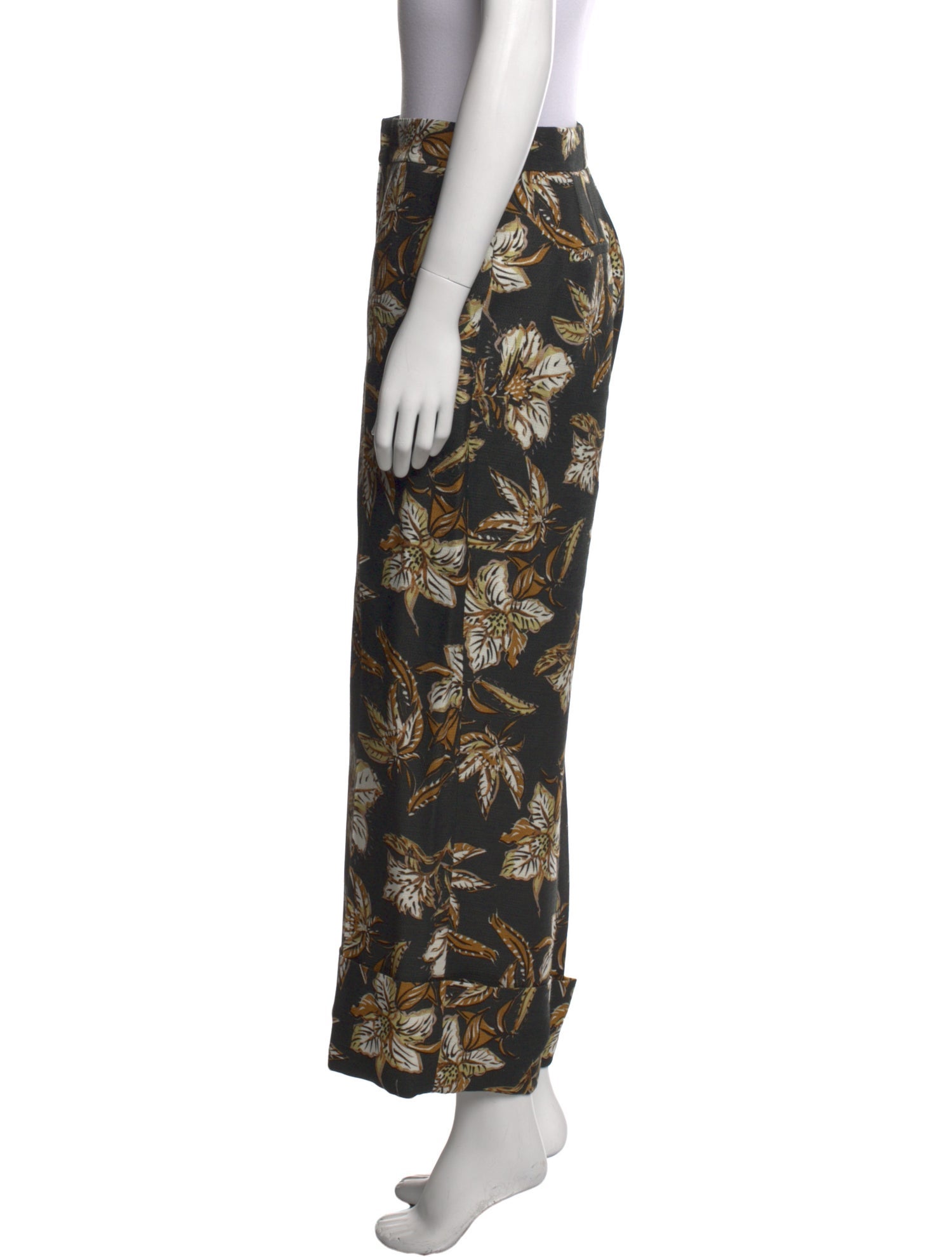 Dorothee Schumacher Floral Print Wide Leg Pants