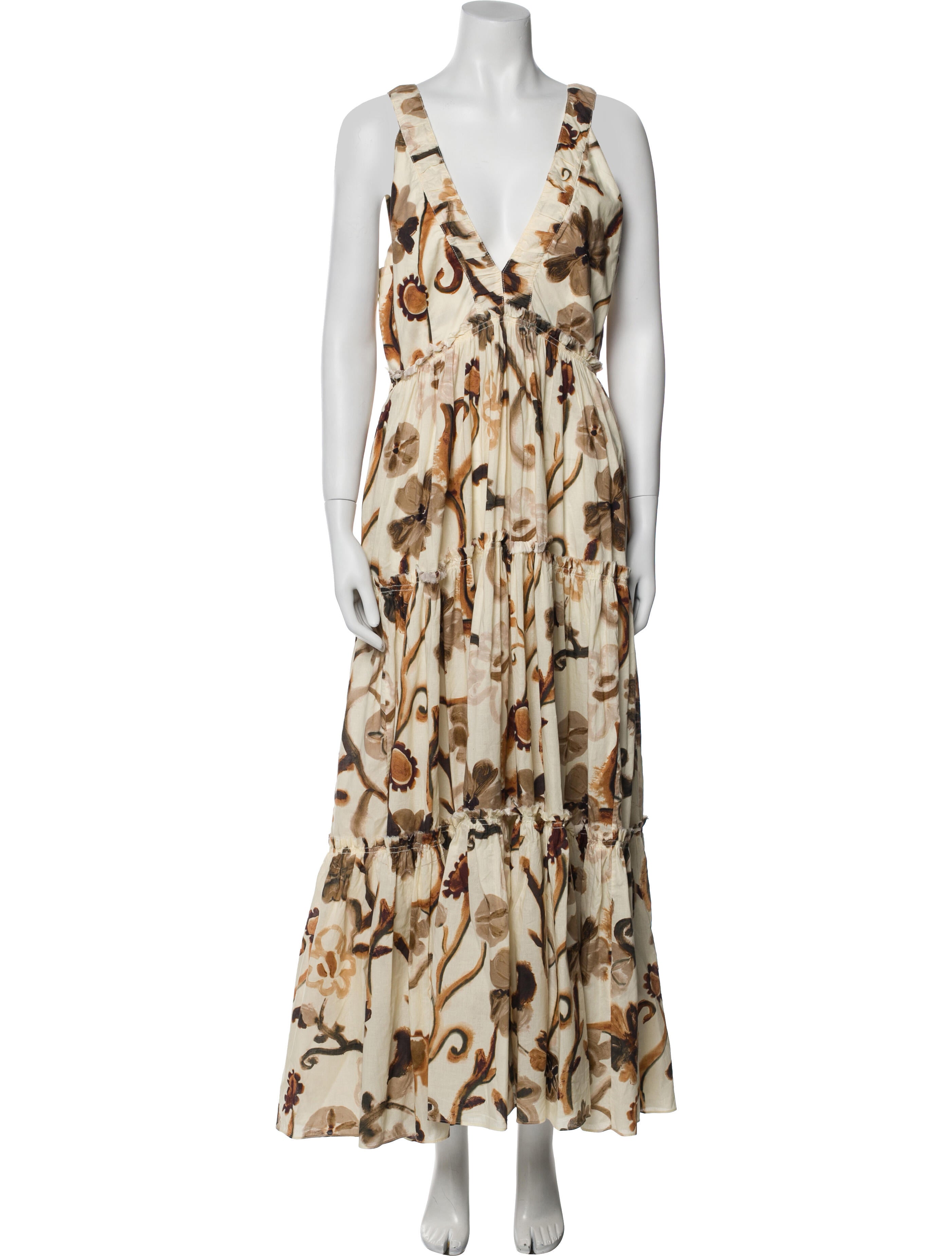 Dorothee Schumacher Printed Long Dress w/ Tags
