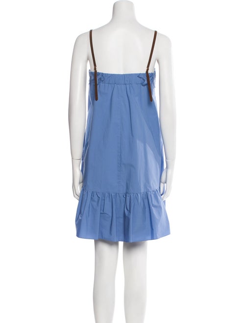 Dorothee Schumacher Square Neckline Mini Dress