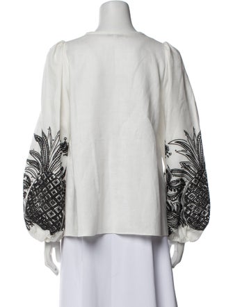 Dorothee Schumacher Linen Printed Blouse