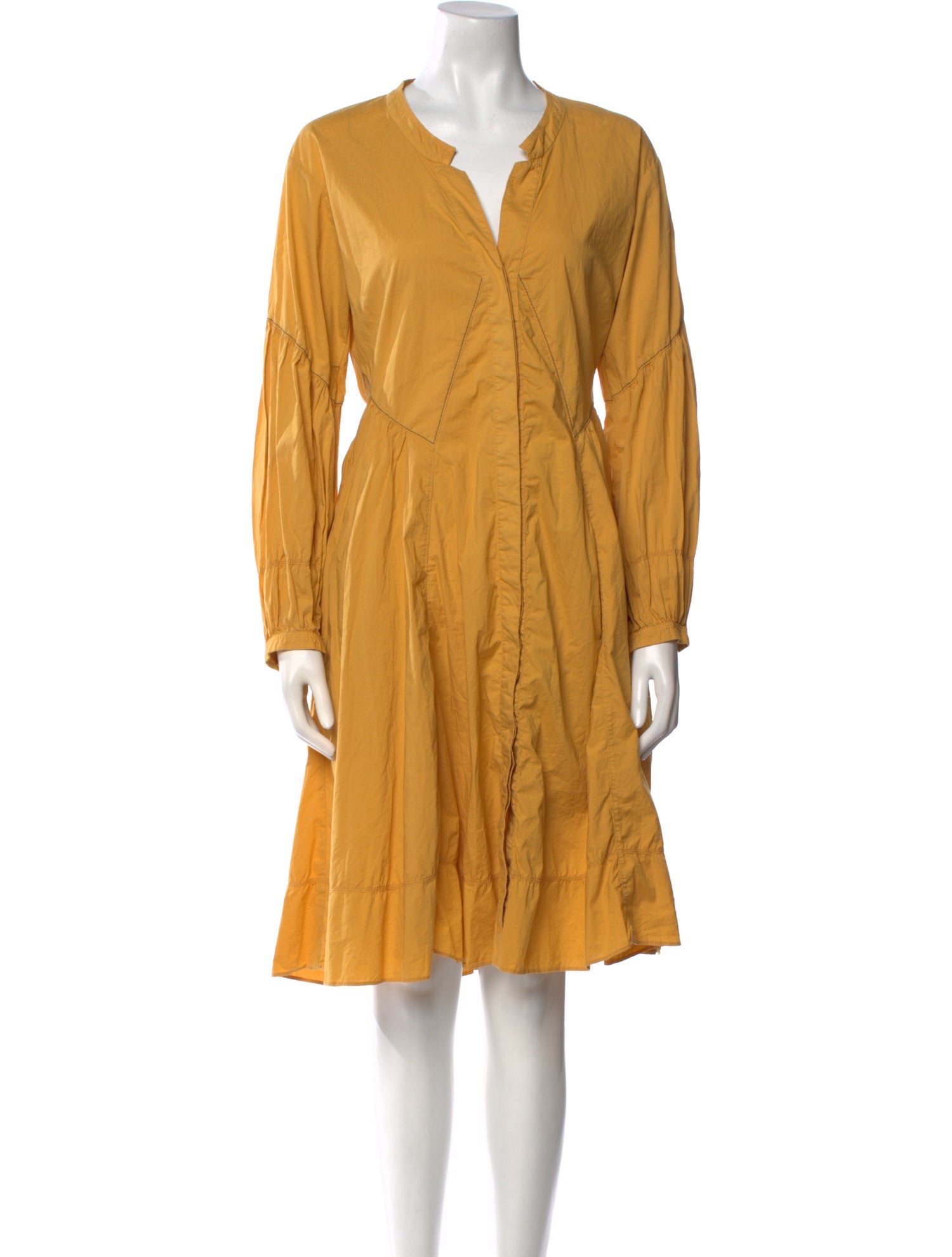 Dorothee Schumacher V-Neck Knee-Length Dress