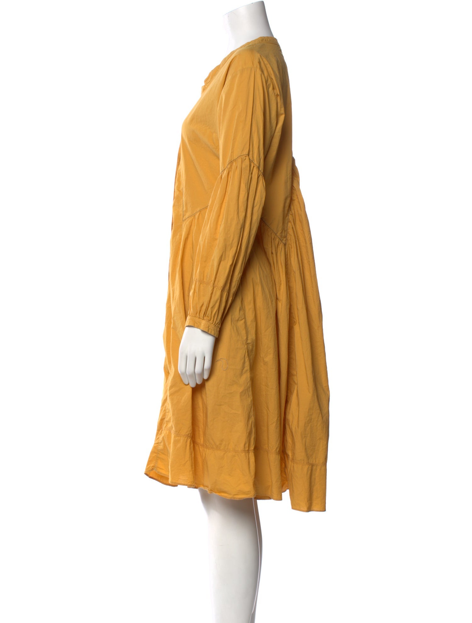 Dorothee Schumacher V-Neck Knee-Length Dress