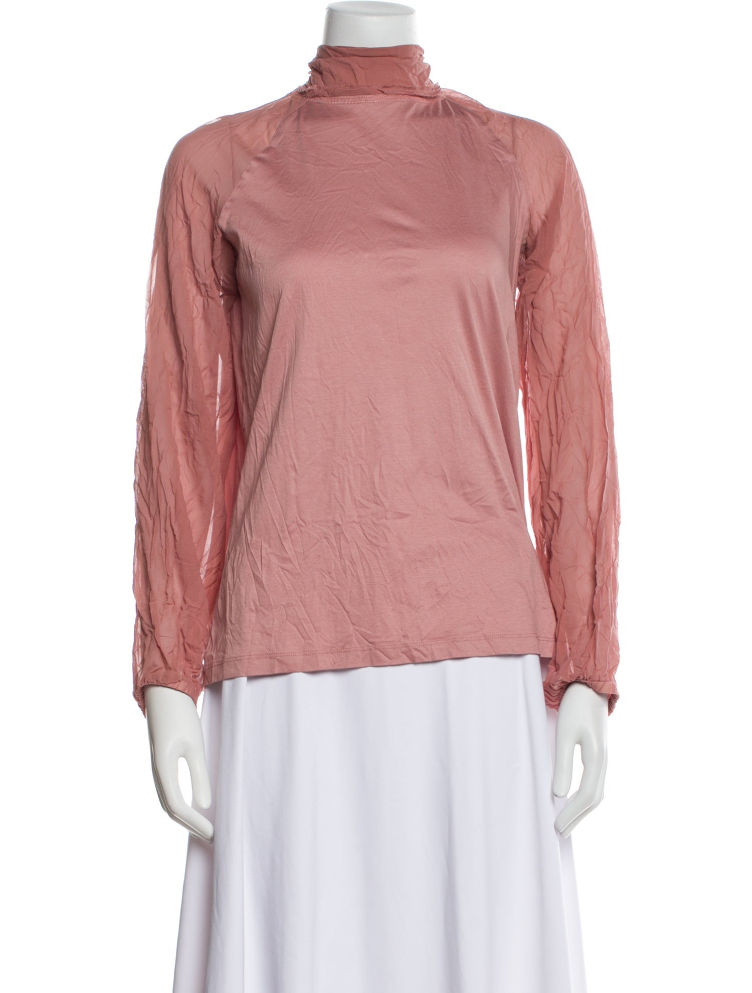 Dorothee Schumacher Mock Neck Long Sleeve Sweatshirt