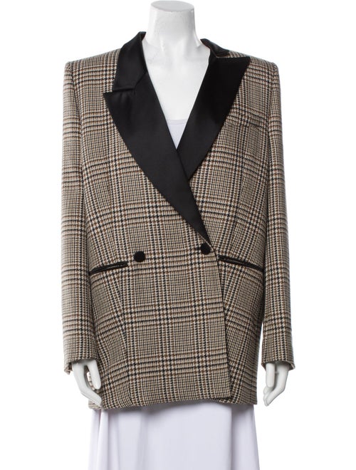Dorothee Schumacher Virgin Wool Houndstooth Print Blazer