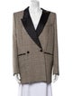 Dorothee Schumacher Virgin Wool Houndstooth Print Blazer