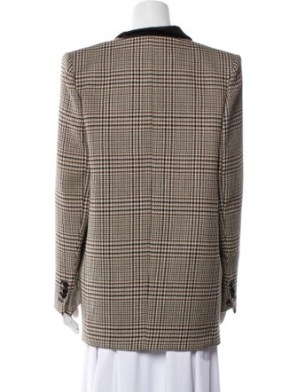 Dorothee Schumacher Virgin Wool Houndstooth Print Blazer