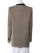 Dorothee Schumacher Virgin Wool Houndstooth Print Blazer