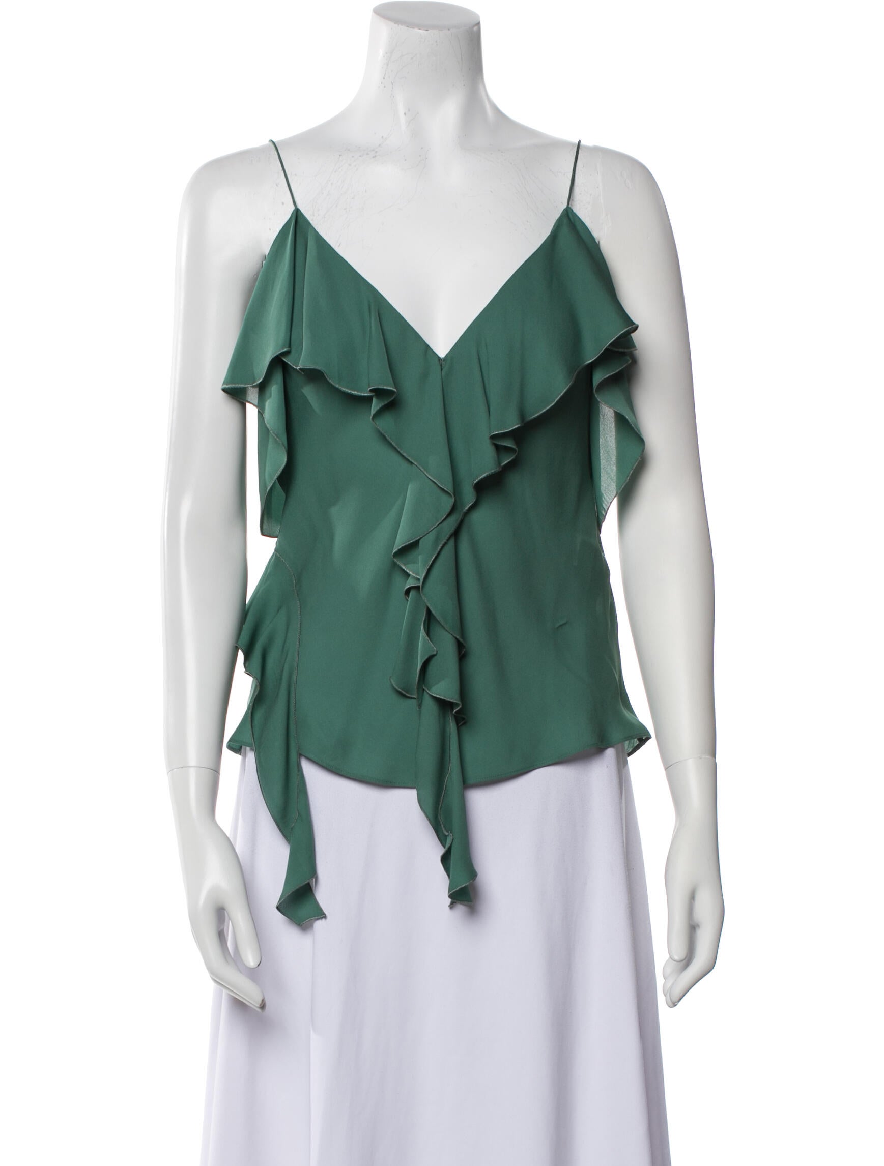 Dorothee Schumacher Silk V-Neck Blouse