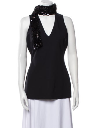 Dorothee Schumacher V-Neck Sleeveless Top