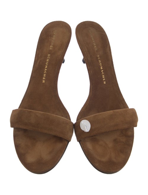 Dorothee Schumacher Suede Slides