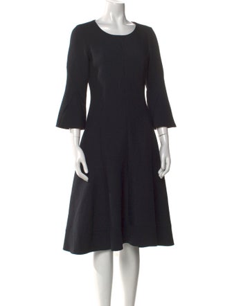 Dorothee Schumacher Scoop Neck Midi Length Dress