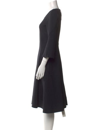 Dorothee Schumacher Scoop Neck Midi Length Dress