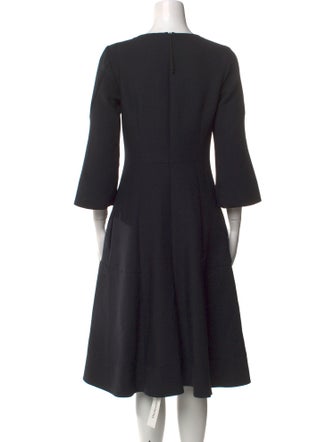 Dorothee Schumacher Scoop Neck Midi Length Dress