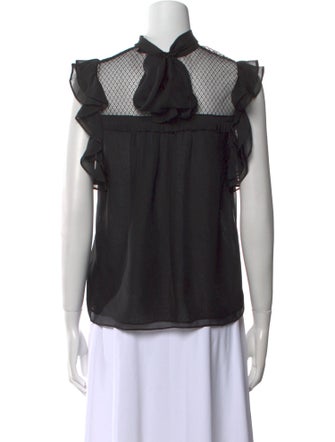 Dorothee Schumacher Silk Mock Neck Top