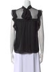 Dorothee Schumacher Silk Mock Neck Top
