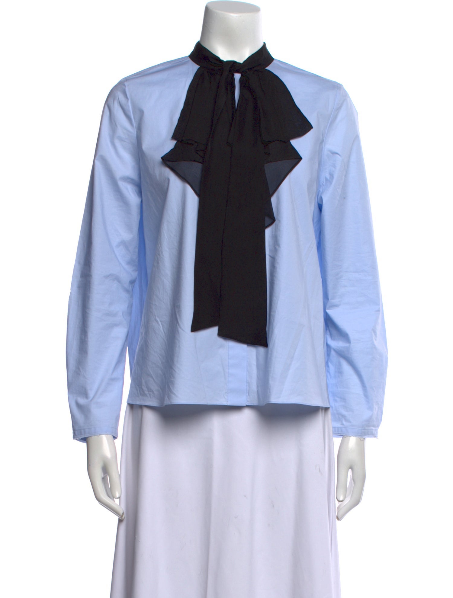 Dorothee Schumacher Mock Neck Long Sleeve Blouse