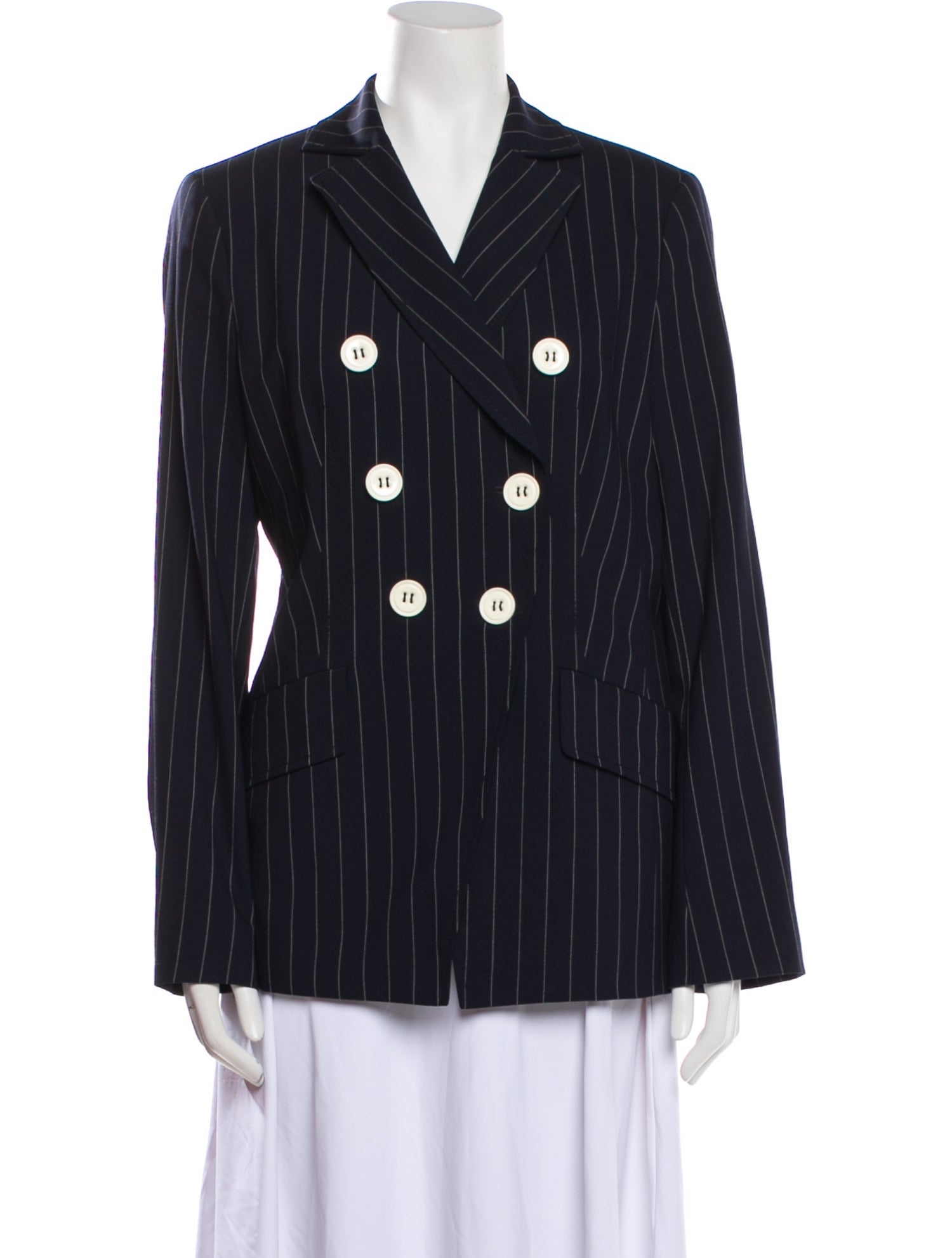 Dorothee Schumacher Virgin Wool Striped Blazer