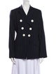 Dorothee Schumacher Virgin Wool Striped Blazer