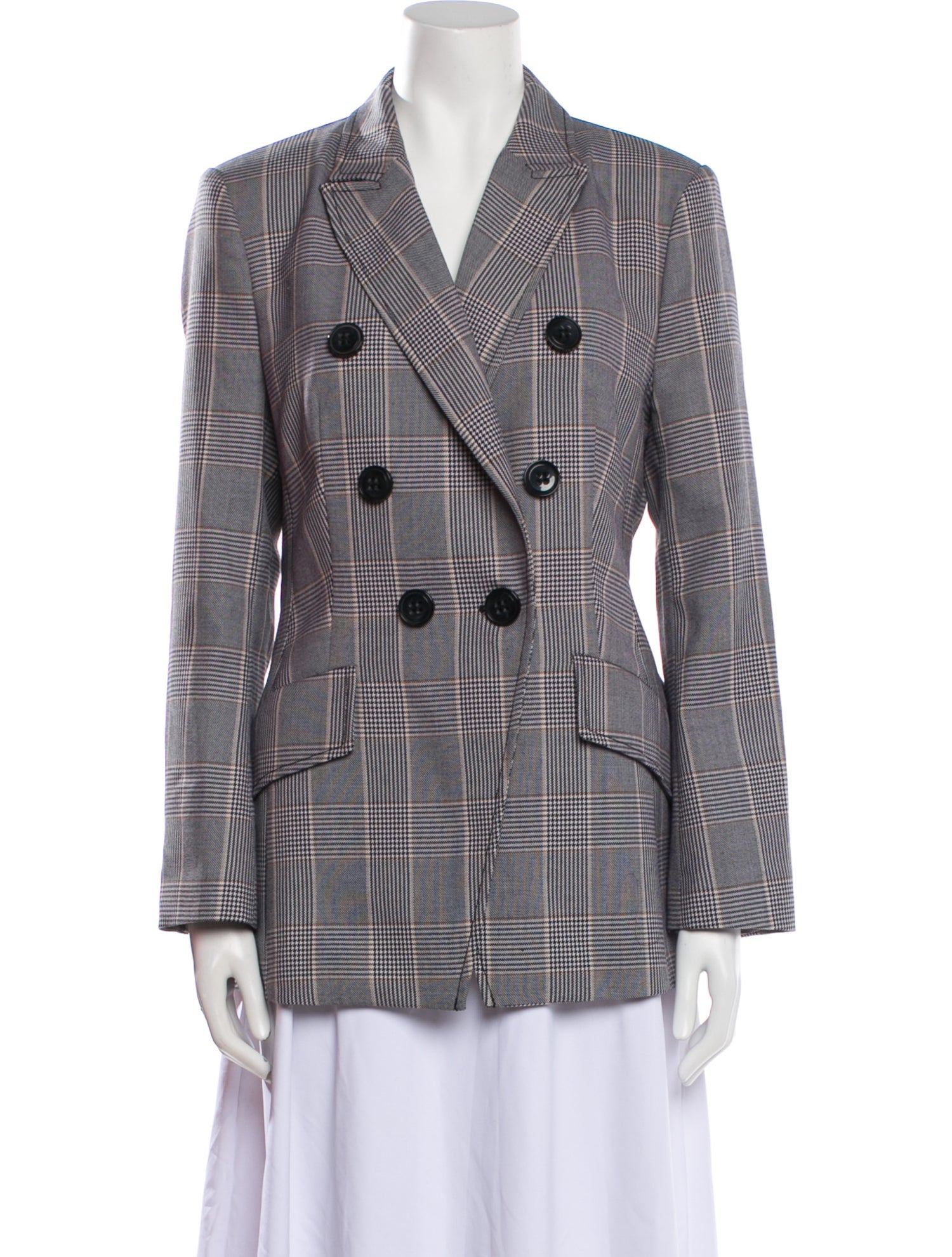 Dorothee Schumacher Plaid Print Blazer