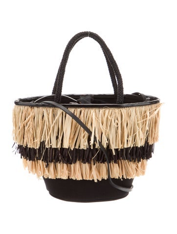 Dorothee Schumacher Handle Bags Straw Top Bag