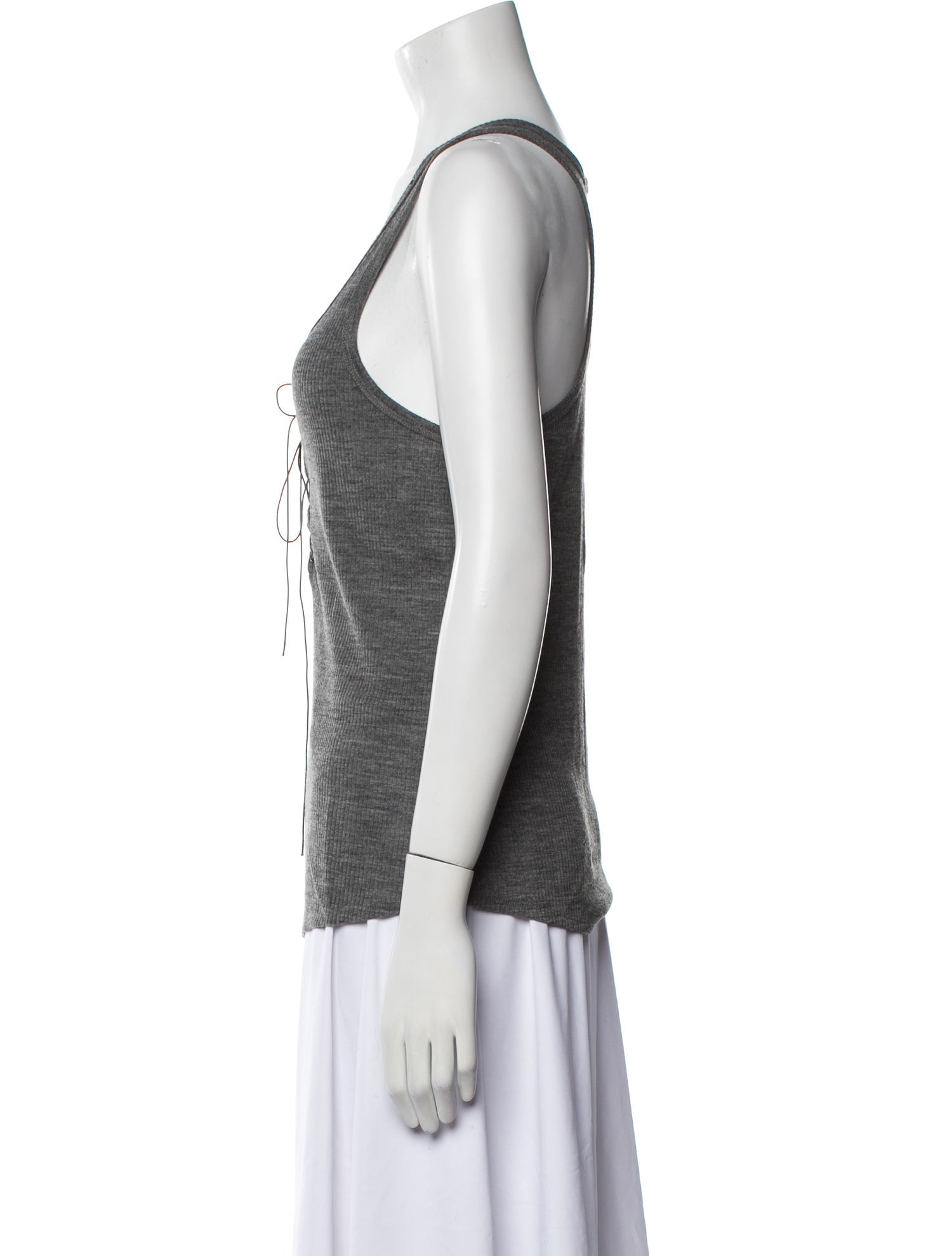 Dorothee Schumacher Virgin Wool Square Neckline Top