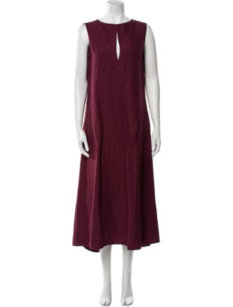 Dorothee Schumacher Crew Neck Long Dress