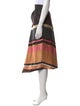Dorothee Schumacher Striped Midi Length Skirt