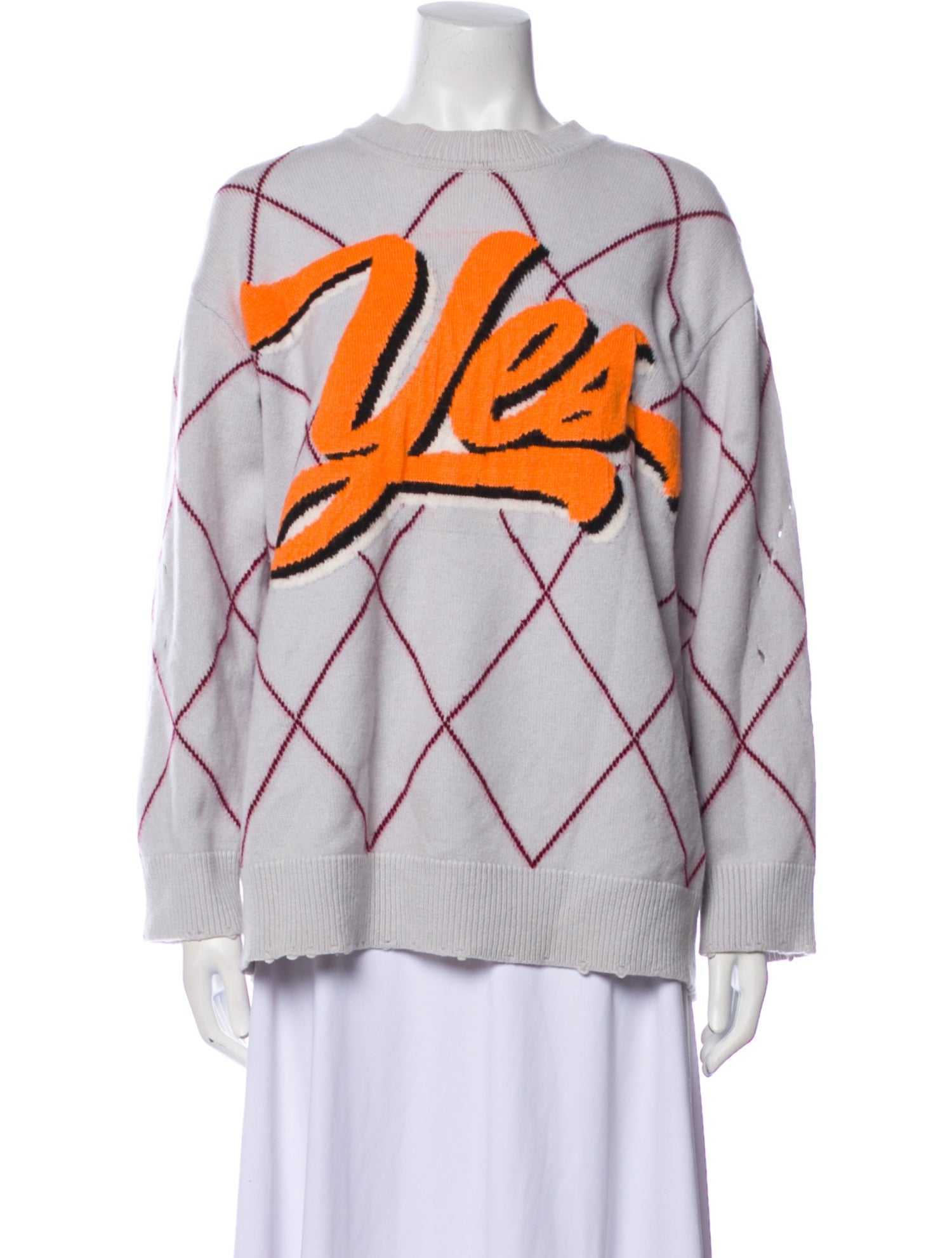 Dorothee Schumacher Virgin Wool Printed Sweater