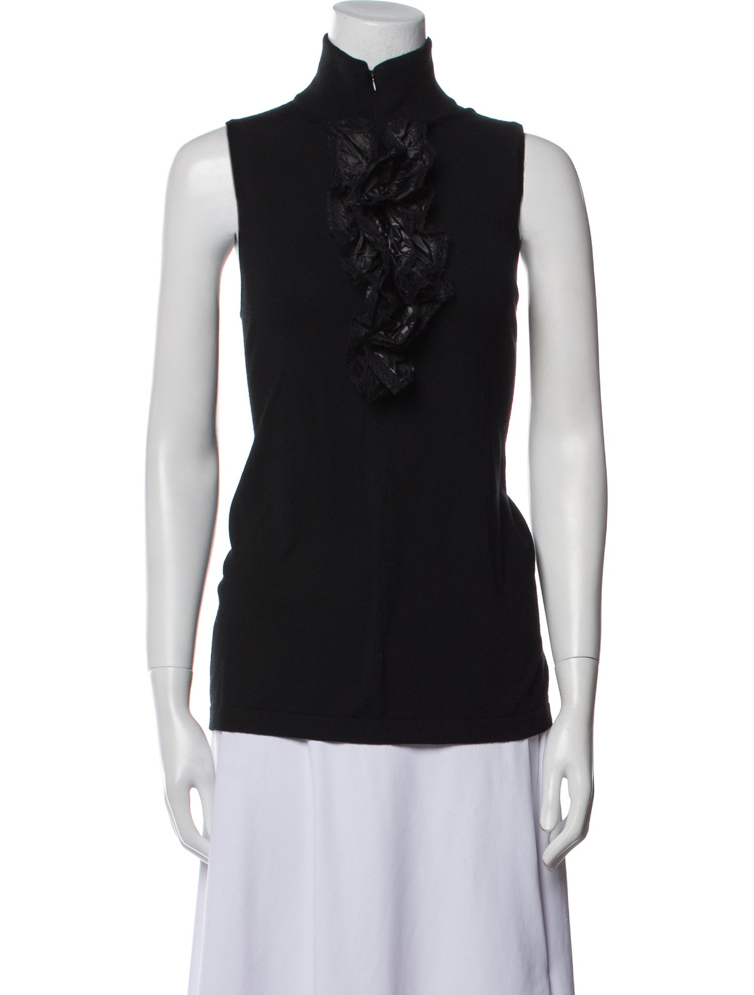 Dorothee Schumacher Virgin Wool Mock Neck Top