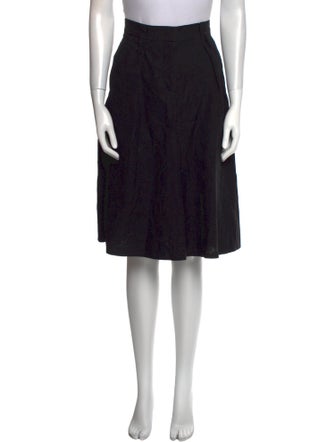Dorothee Schumacher Pleated Accents Knee-Length Skirt
