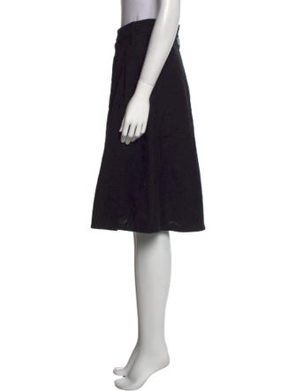 Dorothee Schumacher Pleated Accents Knee-Length Skirt