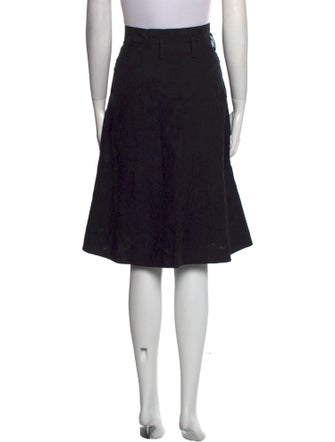 Dorothee Schumacher Pleated Accents Knee-Length Skirt