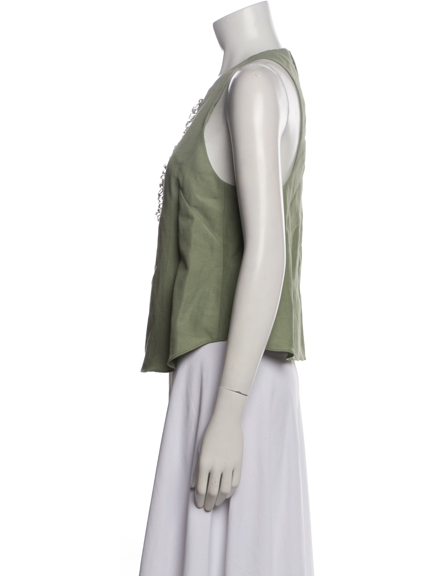 Dorothee Schumacher Scoop Neck Sleeveless Top w/ Tags