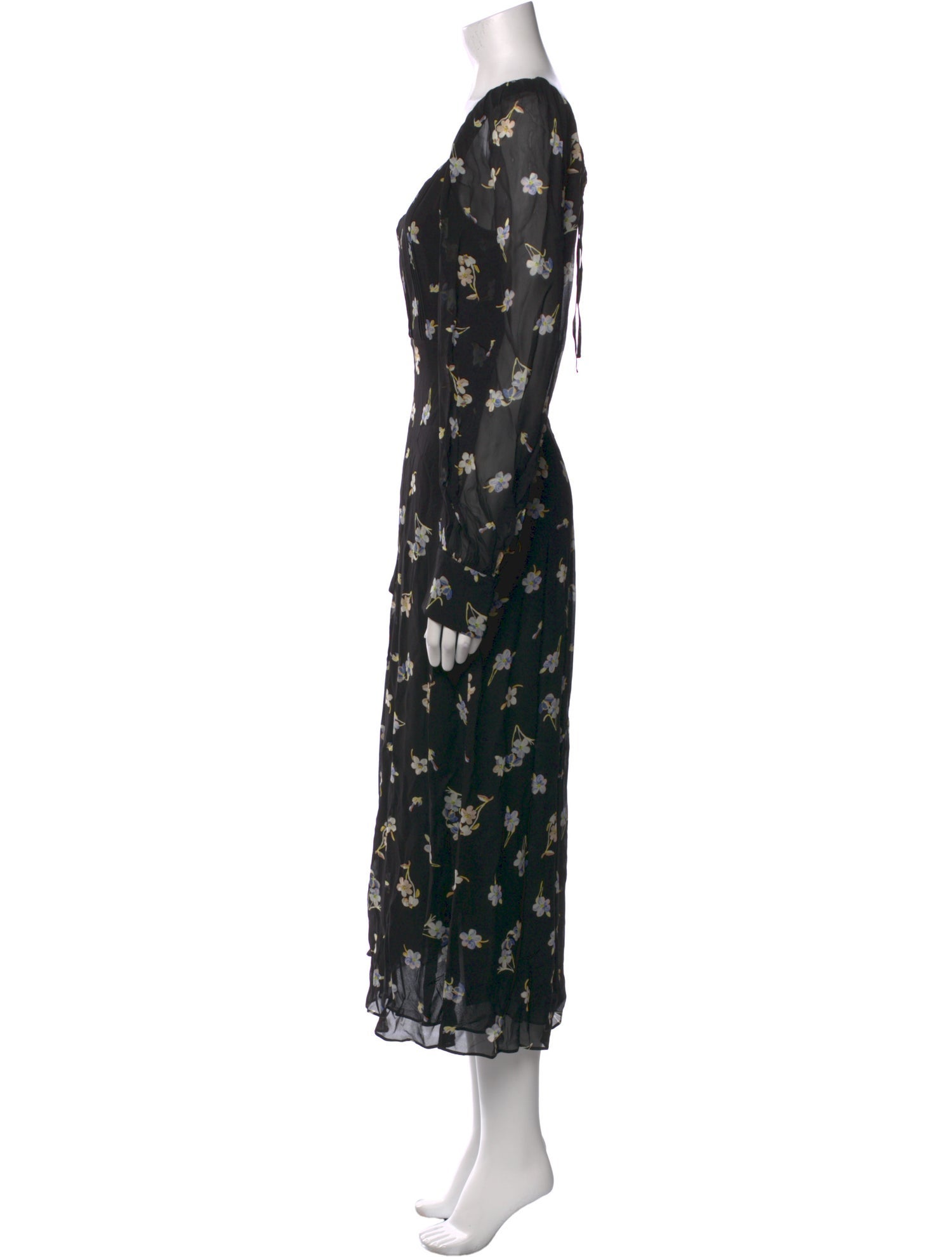 Dorothee Schumacher Floral Print Long Dress