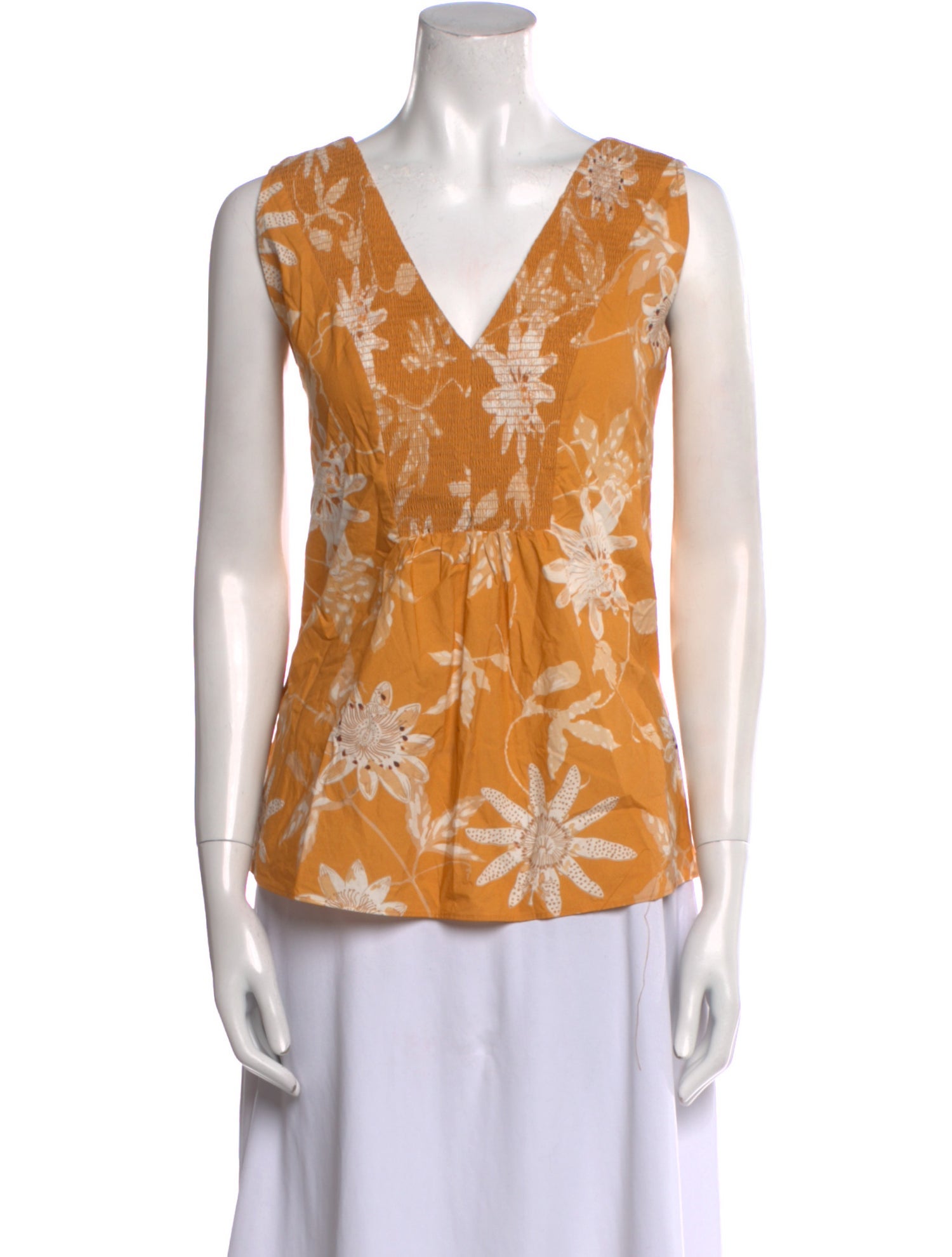 Dorothee Schumacher Floral Print V-Neck Blouse