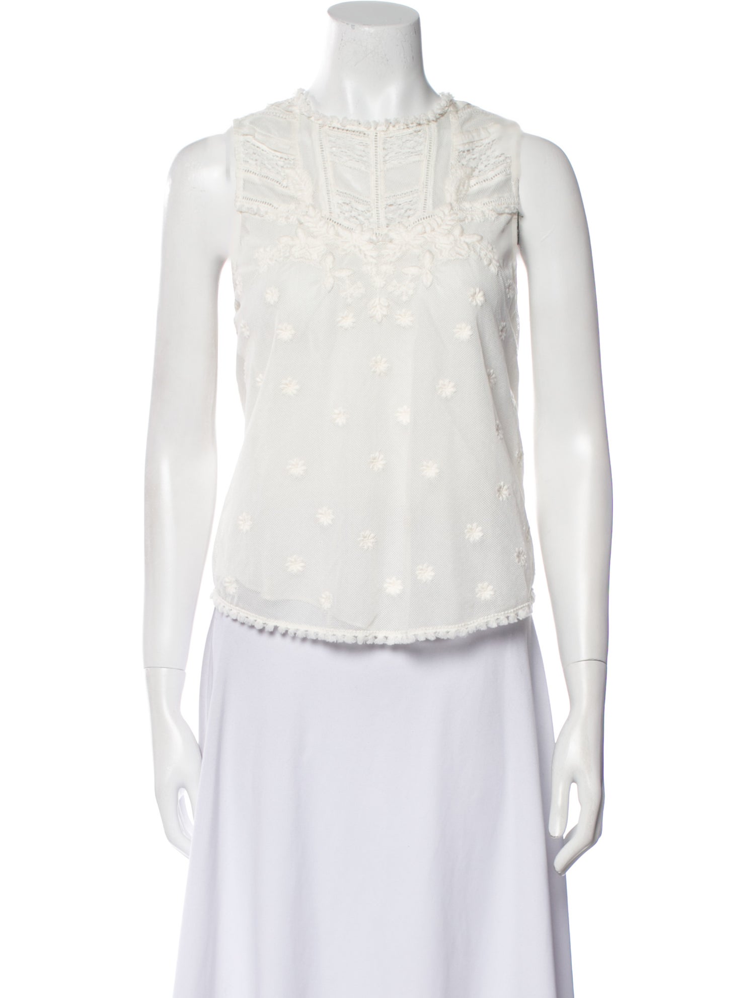 Dorothee Schumacher Crew Neck Sleeveless Top w/ Tags