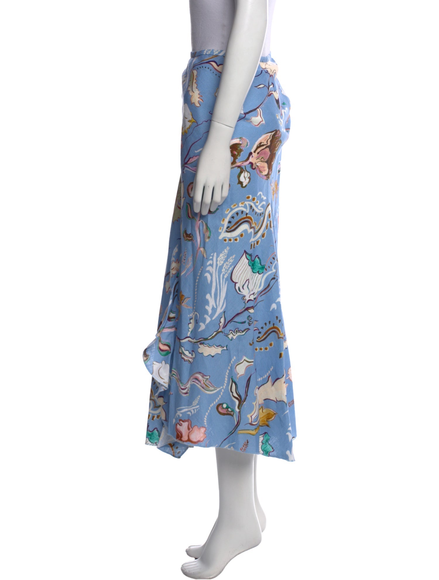 Dorothee Schumacher Linen Midi Length Skirt w/ Tags