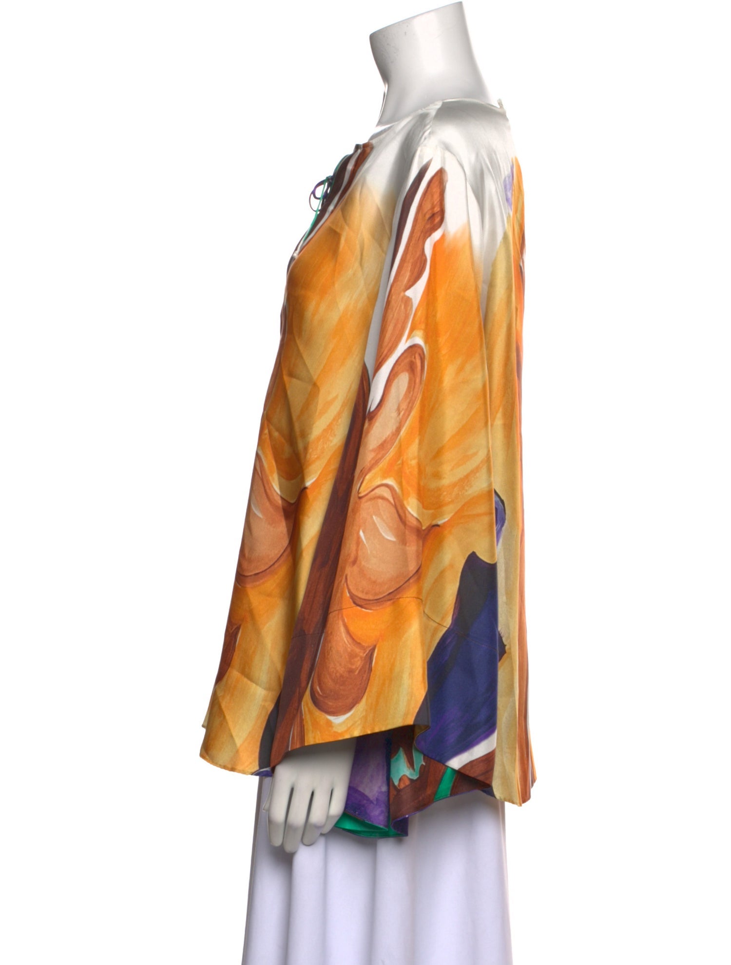 Dorothee Schumacher Silk Printed Blouse w/ Tags