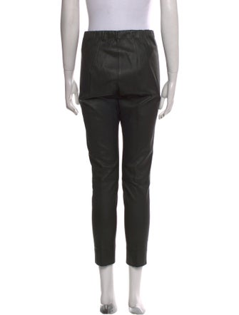 Dorothee Schumacher Lamb Leather Skinny Leg Pants