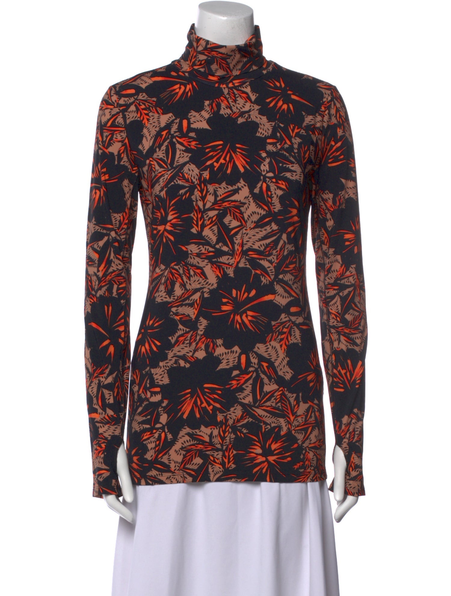 Dorothee Schumacher Printed Turtleneck Blouse
