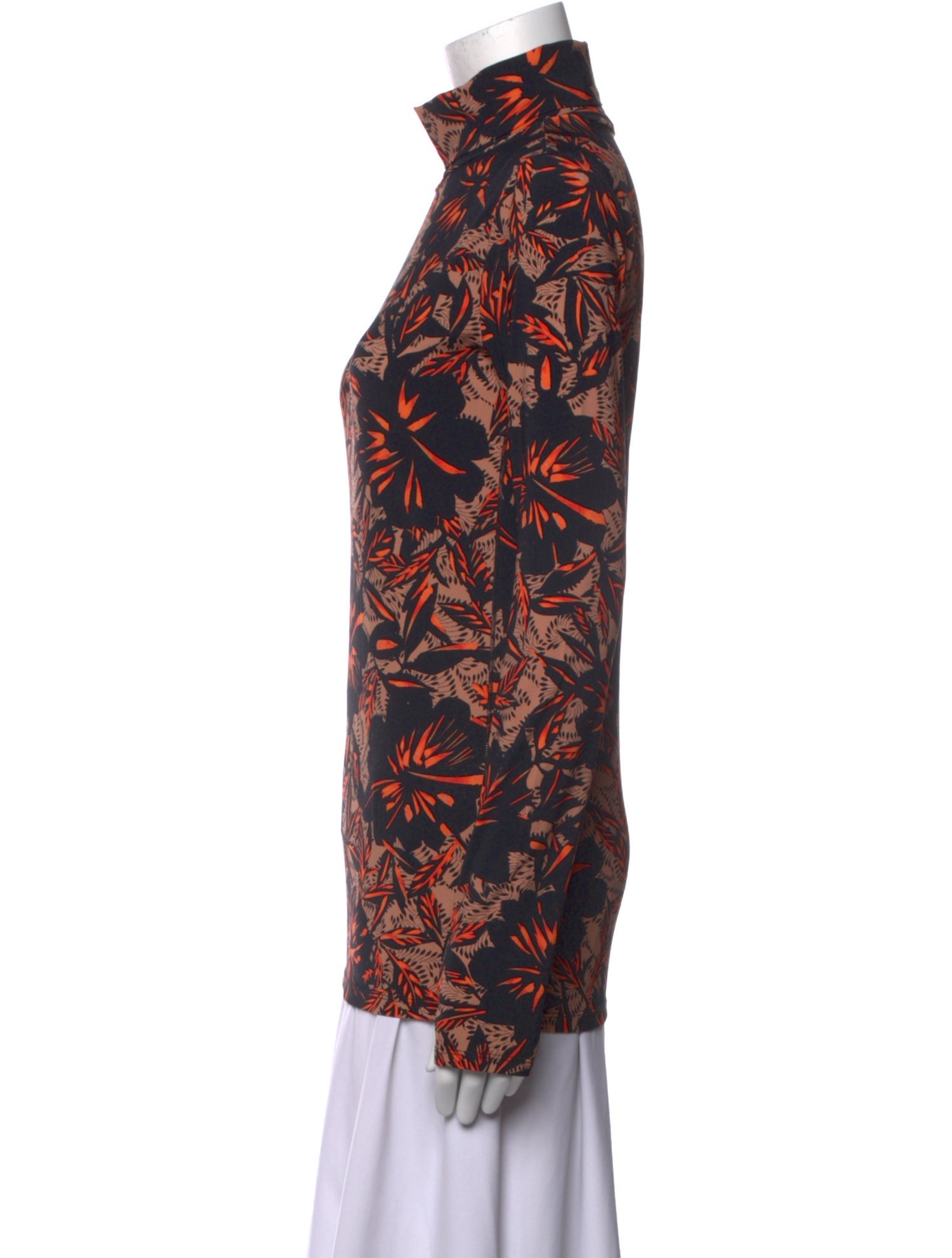 Dorothee Schumacher Printed Turtleneck Blouse