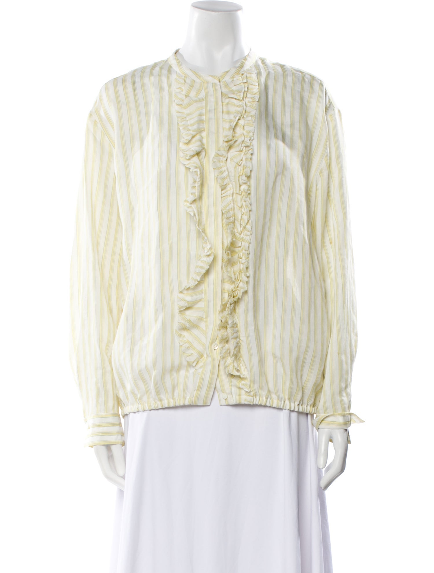 Dorothee Schumacher Mock Neck Long Sleeve Blouse