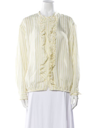 Dorothee Schumacher Mock Neck Long Sleeve Blouse