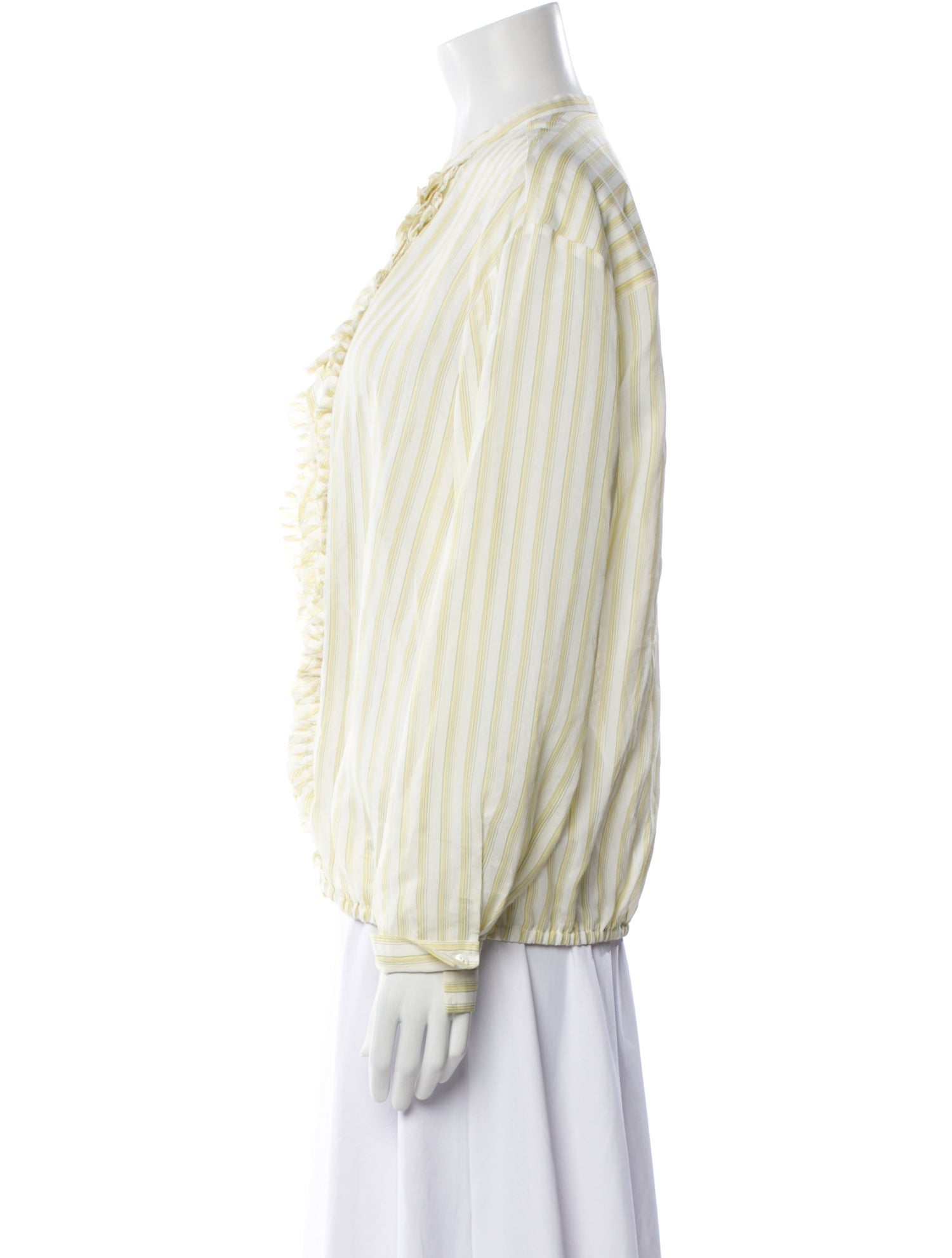 Dorothee Schumacher Mock Neck Long Sleeve Blouse