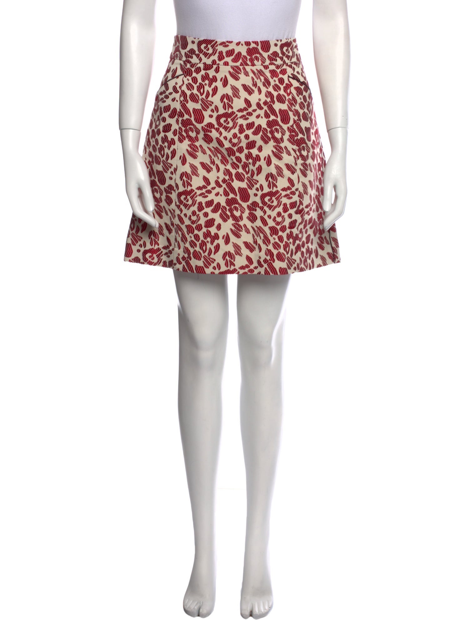 Dorothee Schumacher Animal Print Mini Skirt w/ Tags