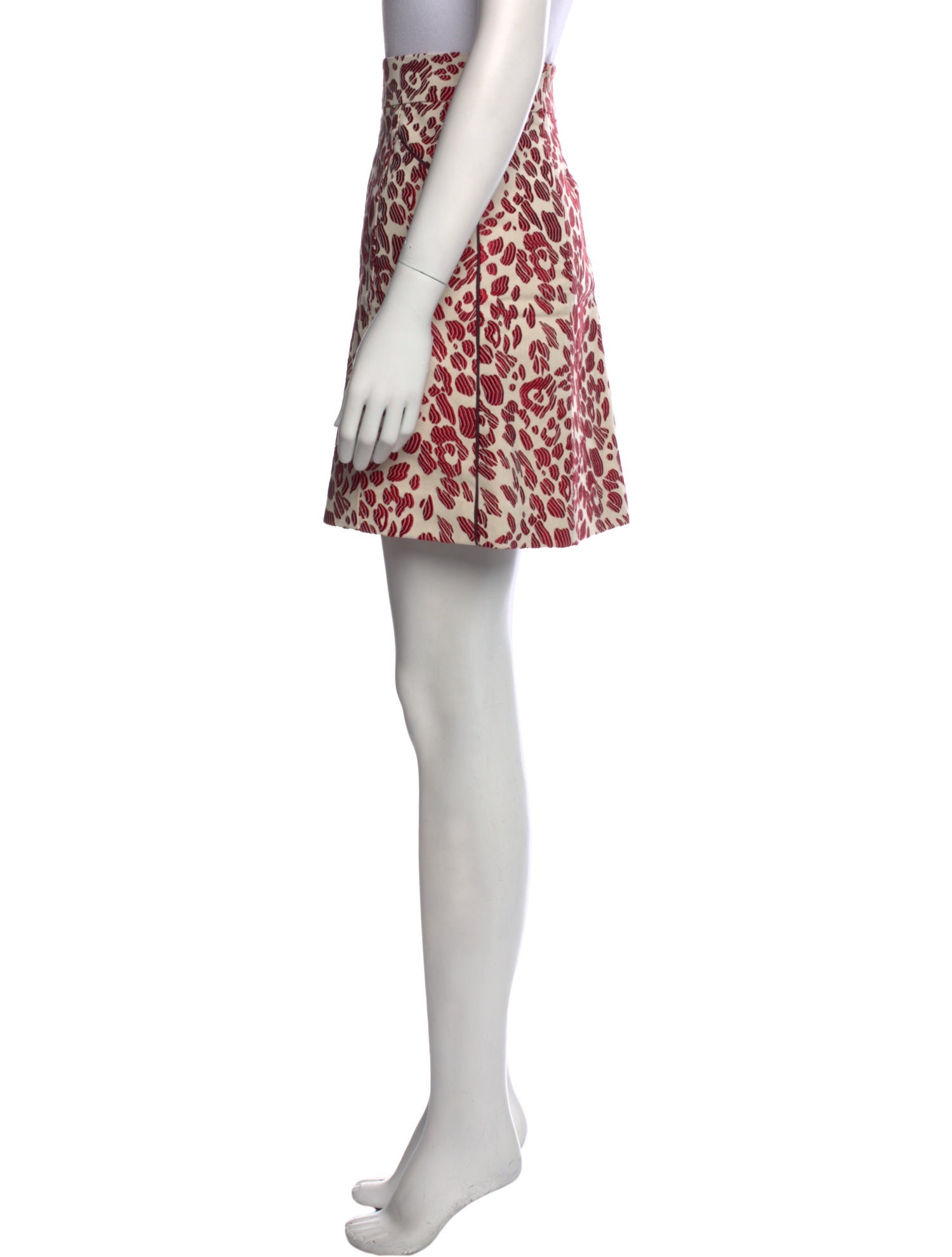 Dorothee Schumacher Animal Print Mini Skirt w/ Tags