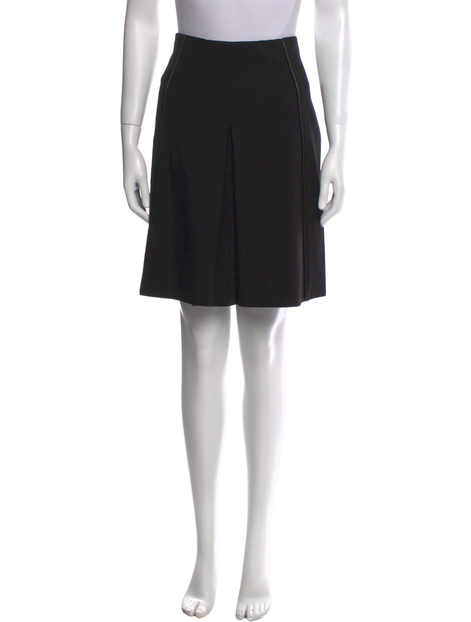 Dorothee Schumacher Pleated Accents Knee-Length Skirt