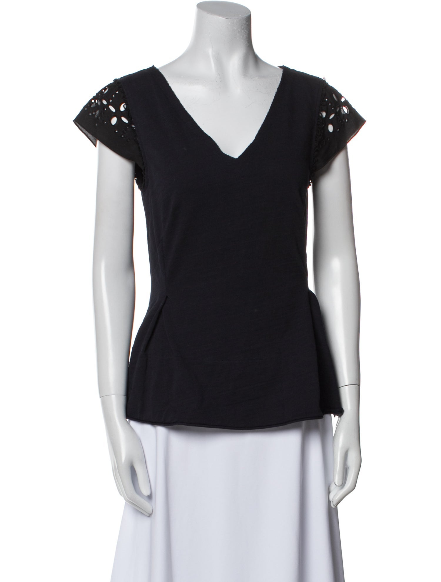 Dorothee Schumacher V-Neck Short Sleeve T-Shirt